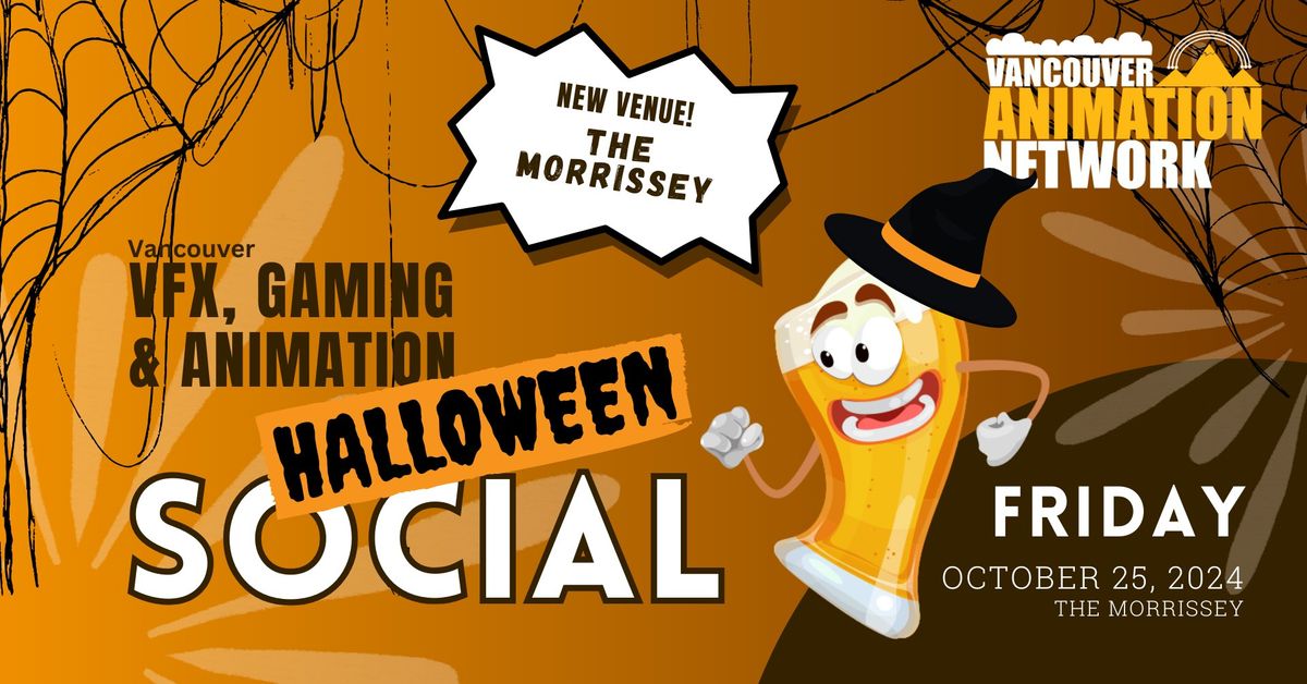 VFX, GAMING & ANIMATION October HALLOWEEN Social 