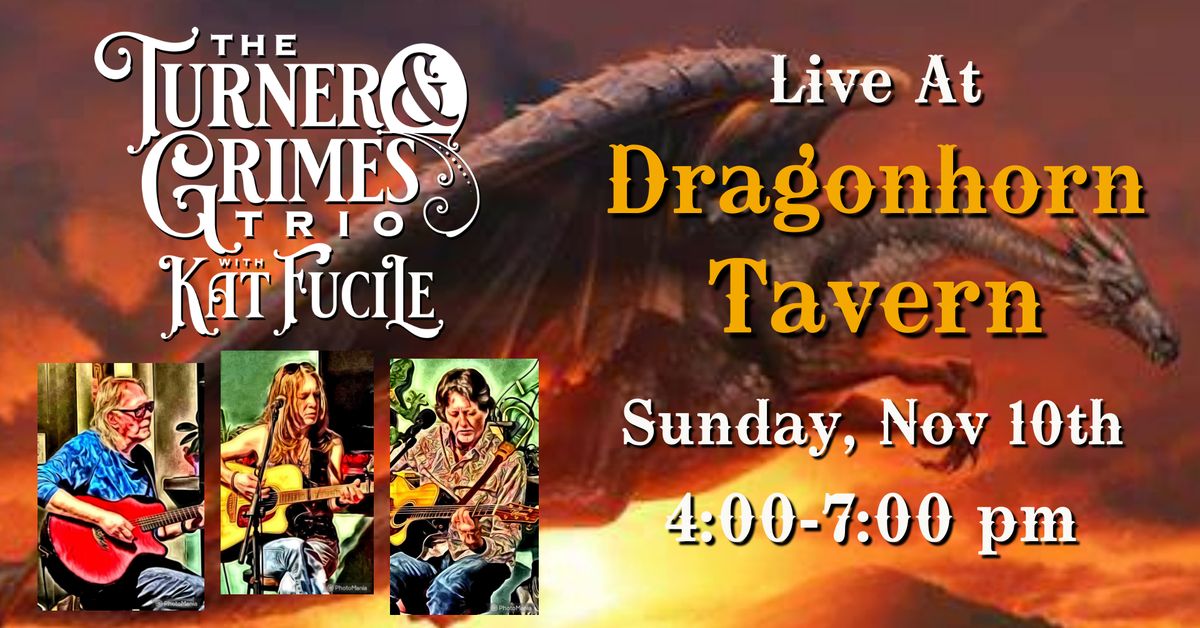 Turner & Grimes Trio w\/ Kat Fucile @ Dragonhorn Tavern