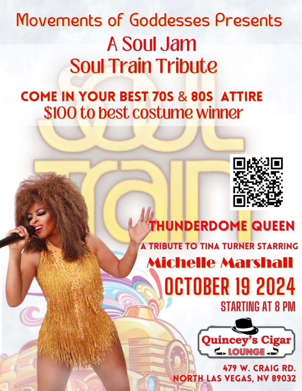 Soul Train Tribute Halloween Costume Event