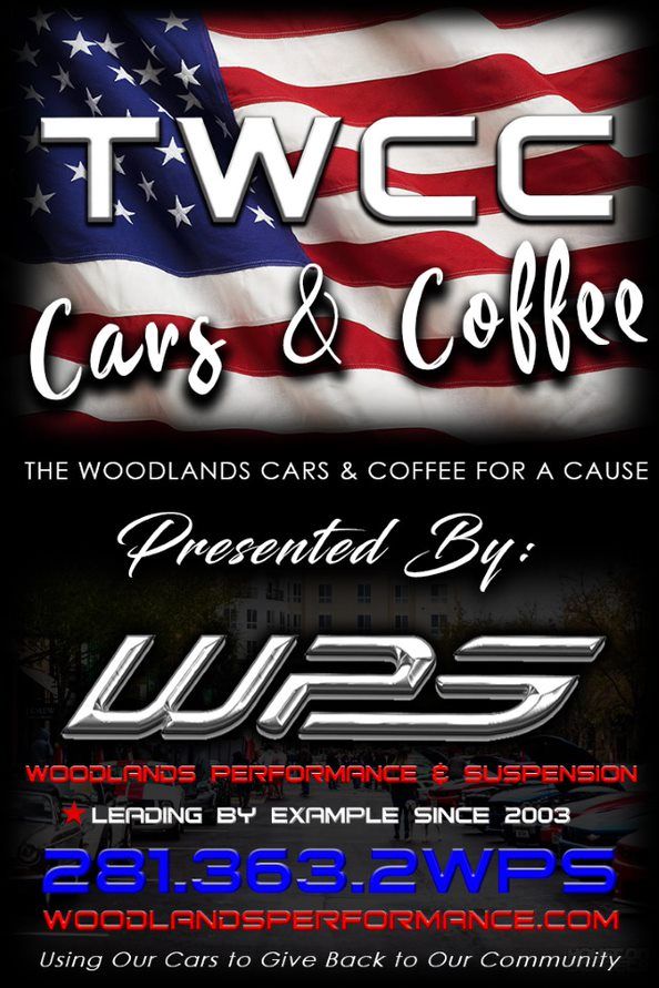 The Woodlands CARS & Coffee for a CAUSE Charity Car Display