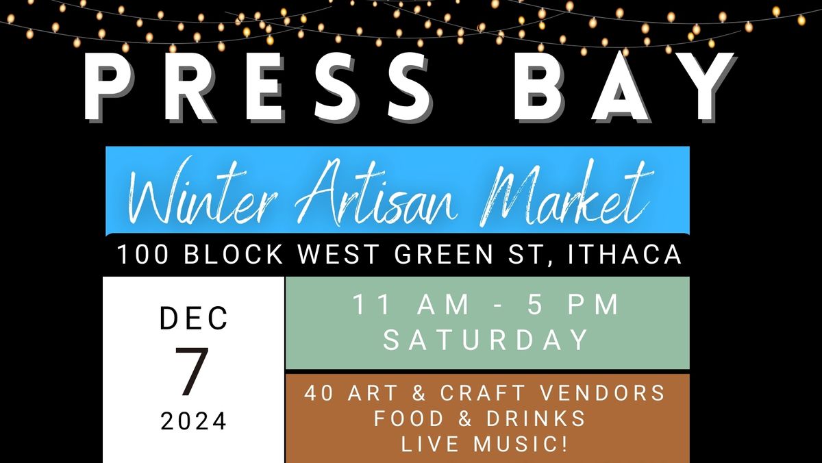 Press Bay Winter Artisan Market