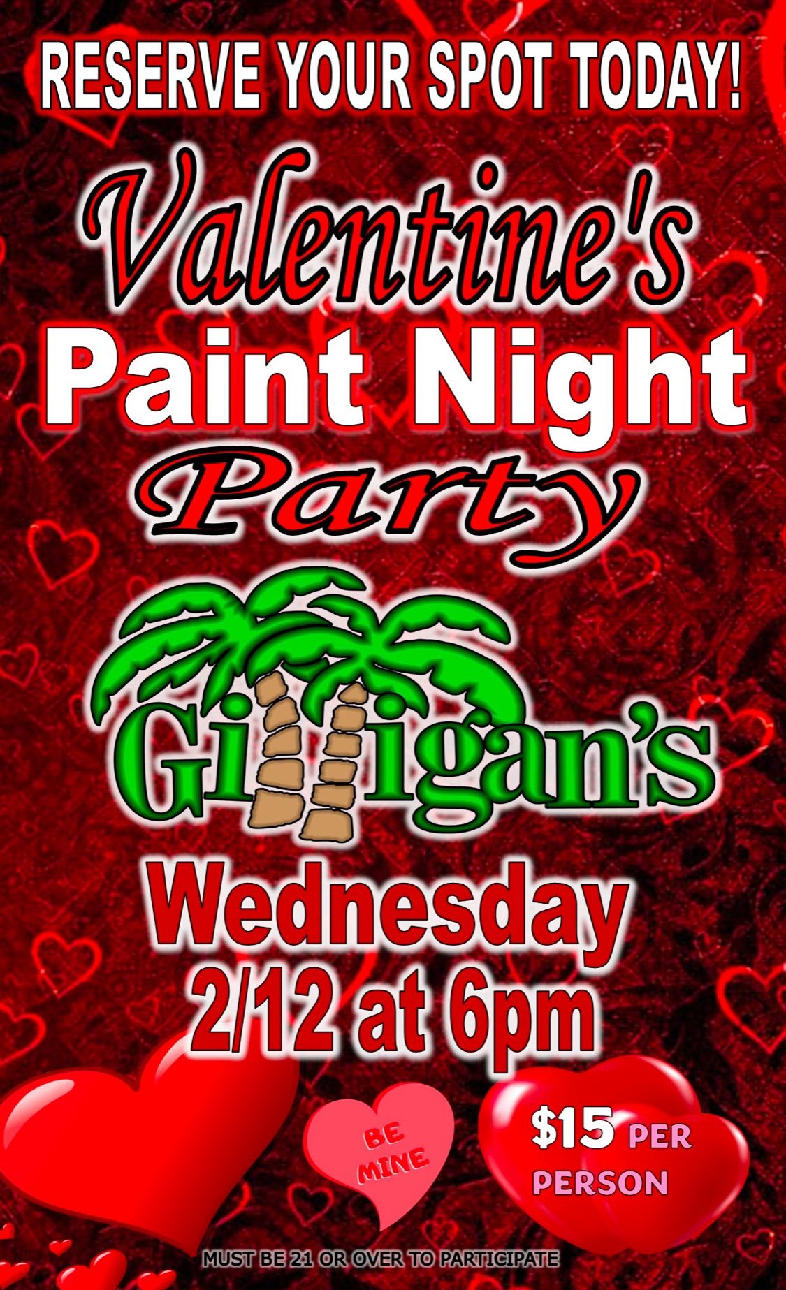 Valentine\u2019s PAINT PARTY!!!