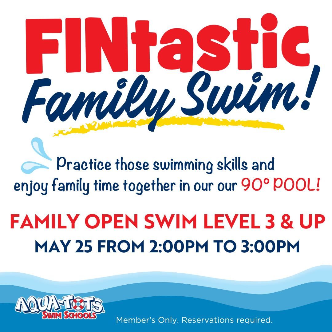 Level 3 & up Family Open Swim - Members Only 