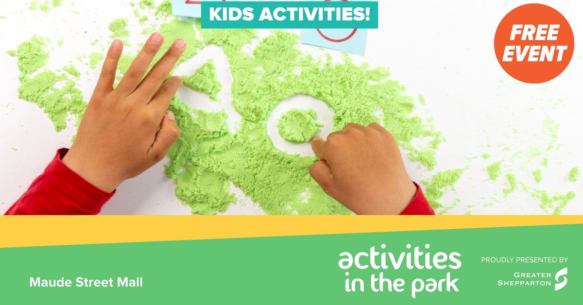 Kids Activities - Sand Art 