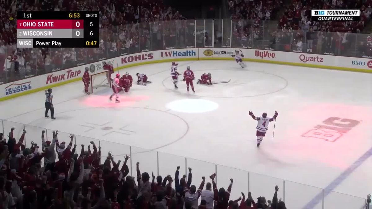 Ohio State Buckeyes at Wisconsin Badgers Mens Hockey