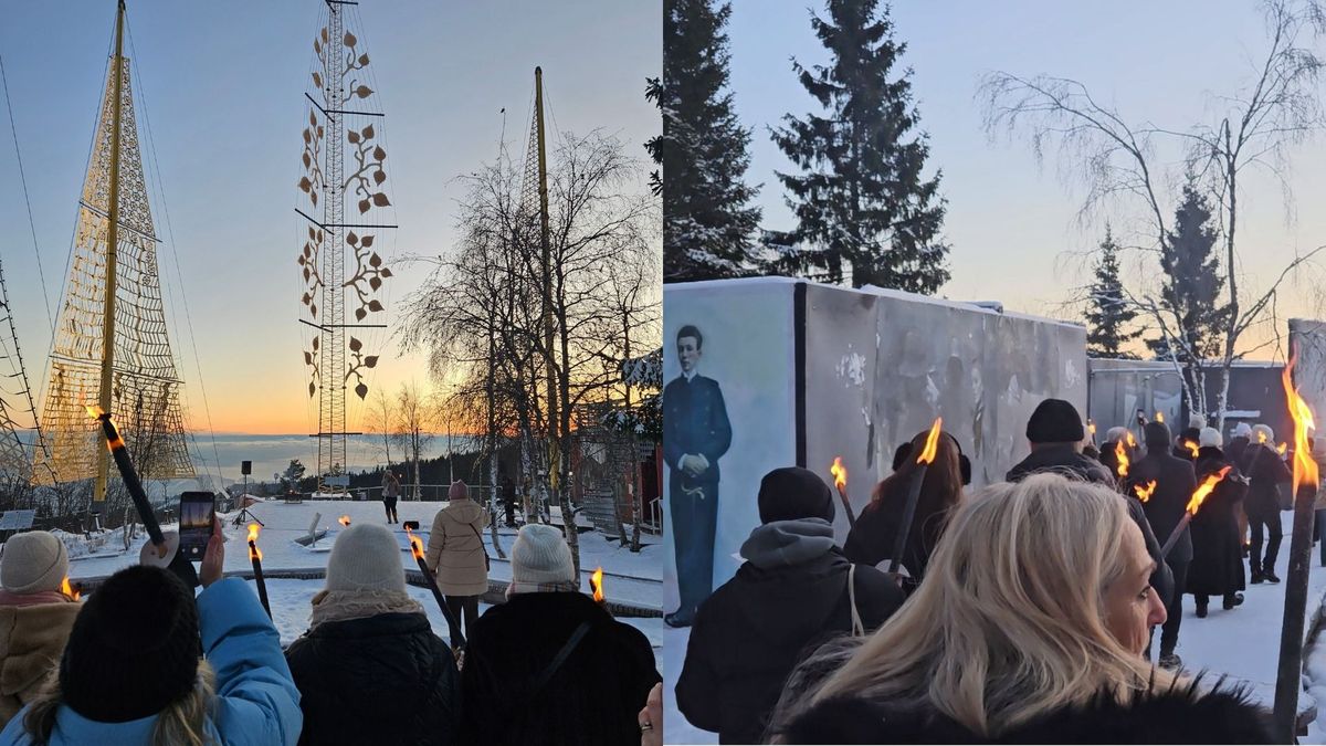 F\u00f8rste s\u00f8ndag i advent - Julekor og lysvandring i Roseslottet