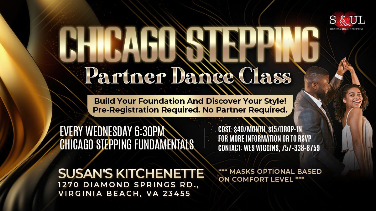 Virginia Beach - Chicago Stepping Partner Dance Class