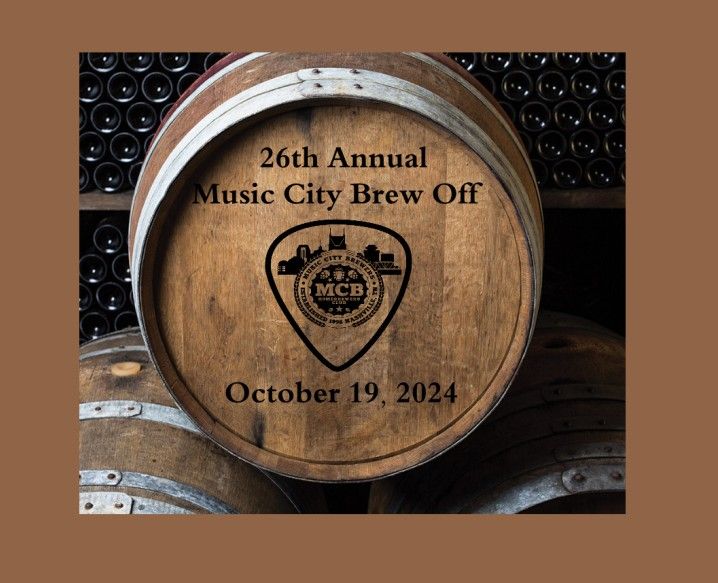 Music City Brew Off 2024  Entry Deadline October 4th