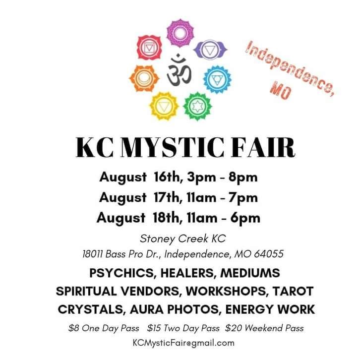 Spill the Tea with Amber is appearing at KC Mystic Fair