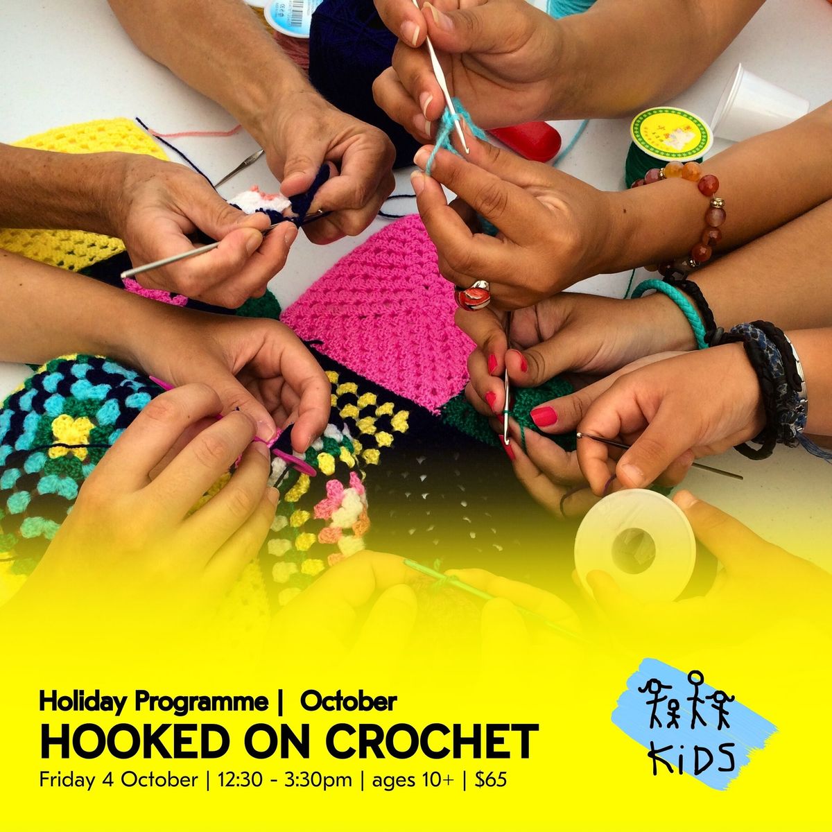 Hooked on Crochet | Holiday Programme @ UXBRIDGE