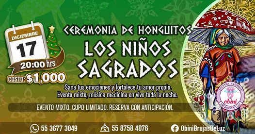 CEREMONIA DE HONGUITOS - LOS NI\u00d1OS SAGRADOS