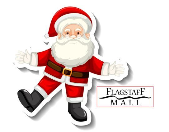 SANTA HERE at Flagstaff Mall, starting Friday, November 29th!