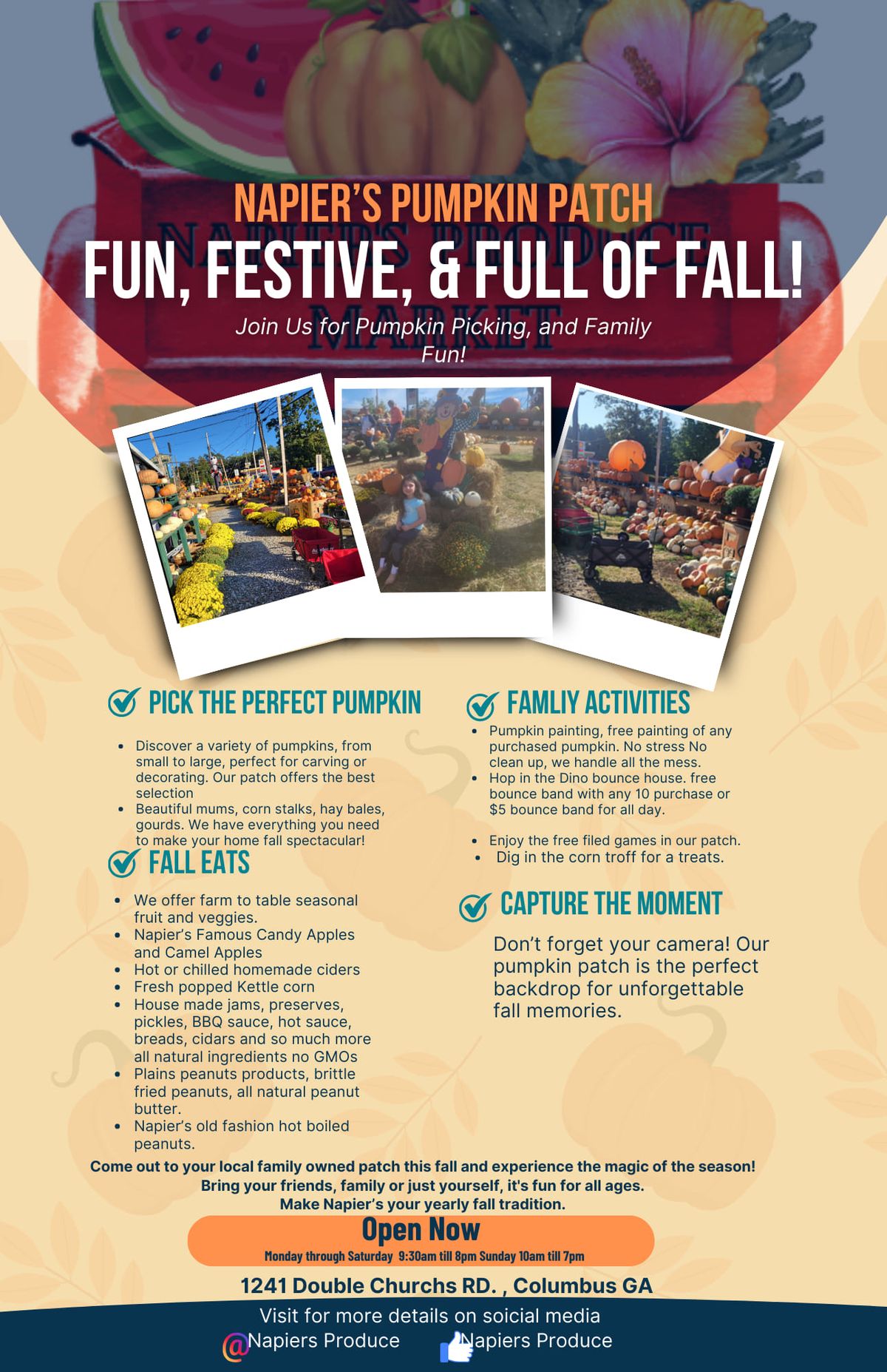 Napiers Produce Fall Festival