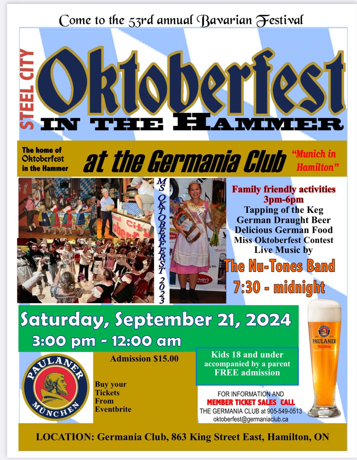 OKTOBERFEST in the Hammer 