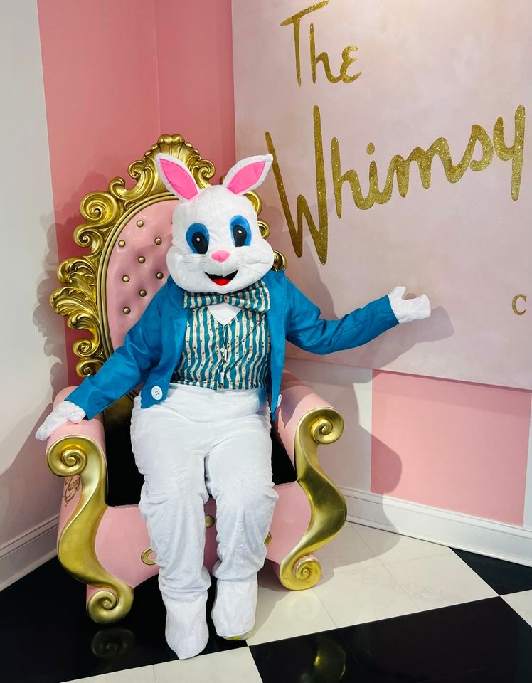 Easter Bunny at Whimsy! , 4927 Kingston Pike, Knoxville, TN, 23 March 2024