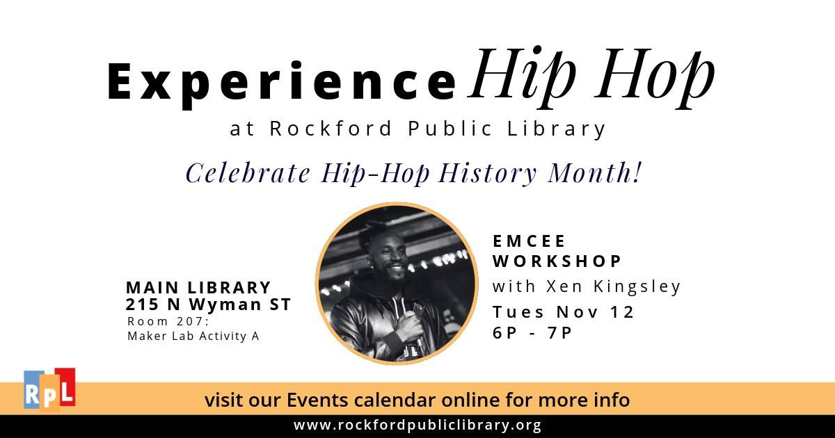 Hip Hop History Month - Emcee Workshop