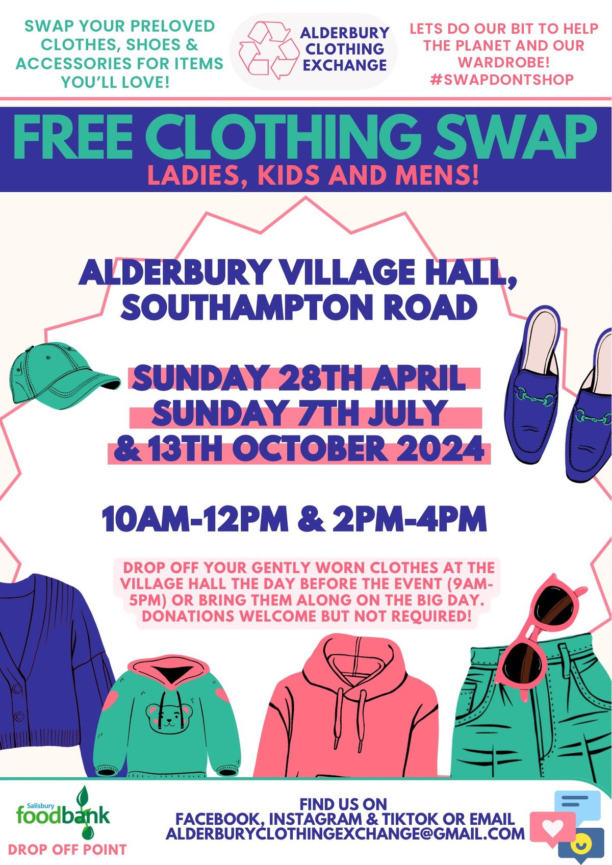 Alderbury Clothing Exchange - Summer Swap - Free Event