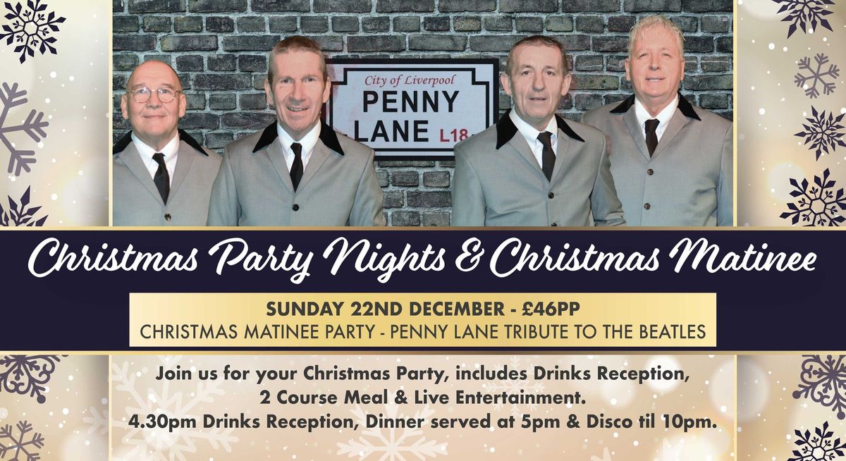 Christmas Matinee Party with Penny Lane - Tribute to The Beatles & Disco