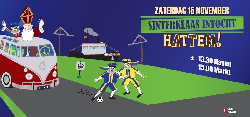 Sinterklaasintocht Hattem