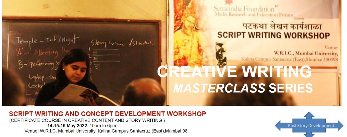 Script Writing and Concept Development Workshop -Pune 