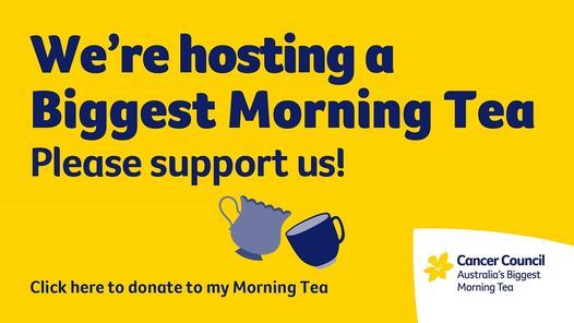 Australia's biggest morning tea fundraiser