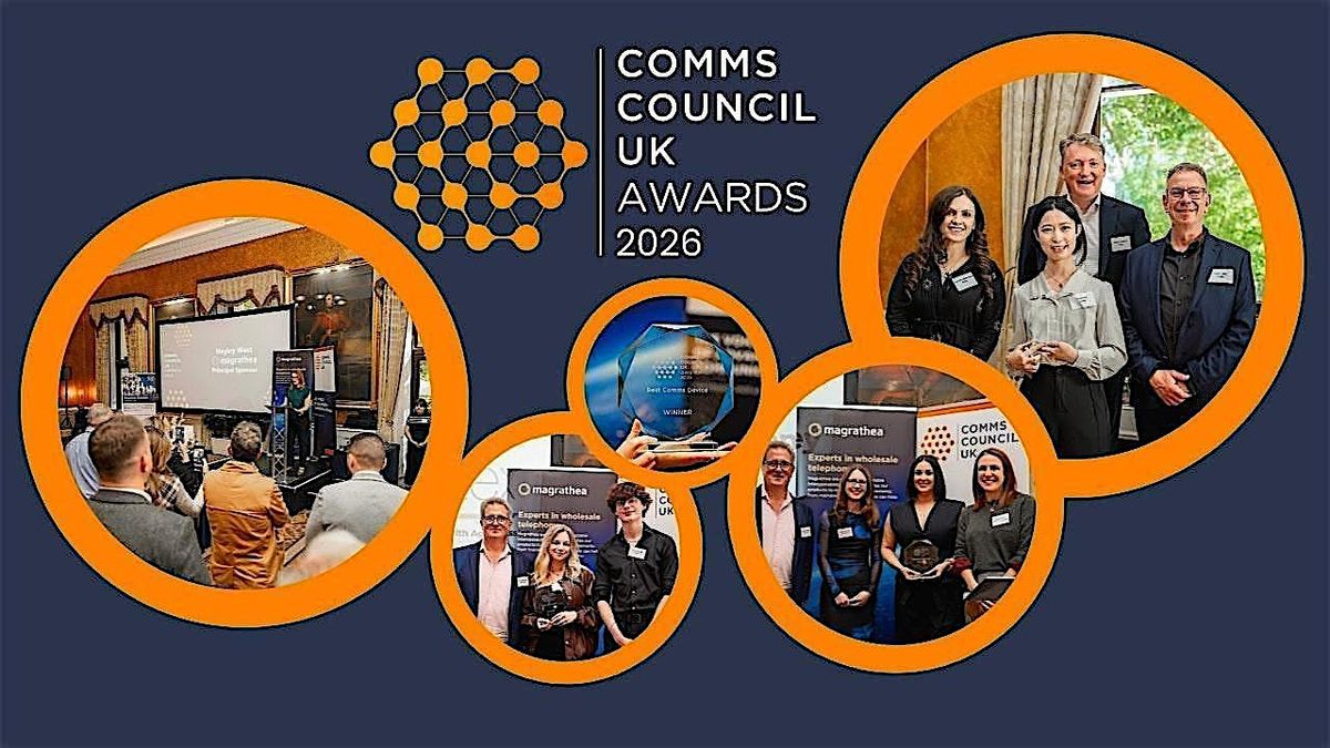 Comms Council UK Awards 2026 ceremony