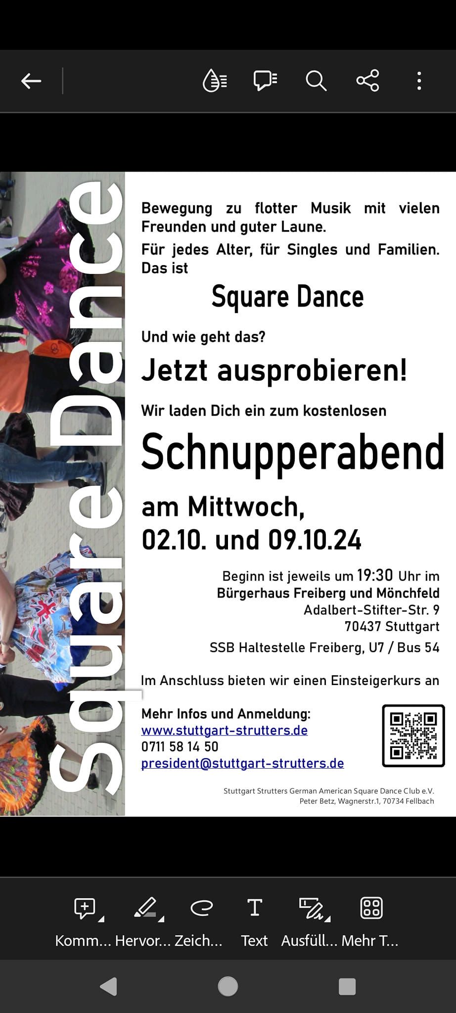 1. Schnupperabend - Openhouse 2024