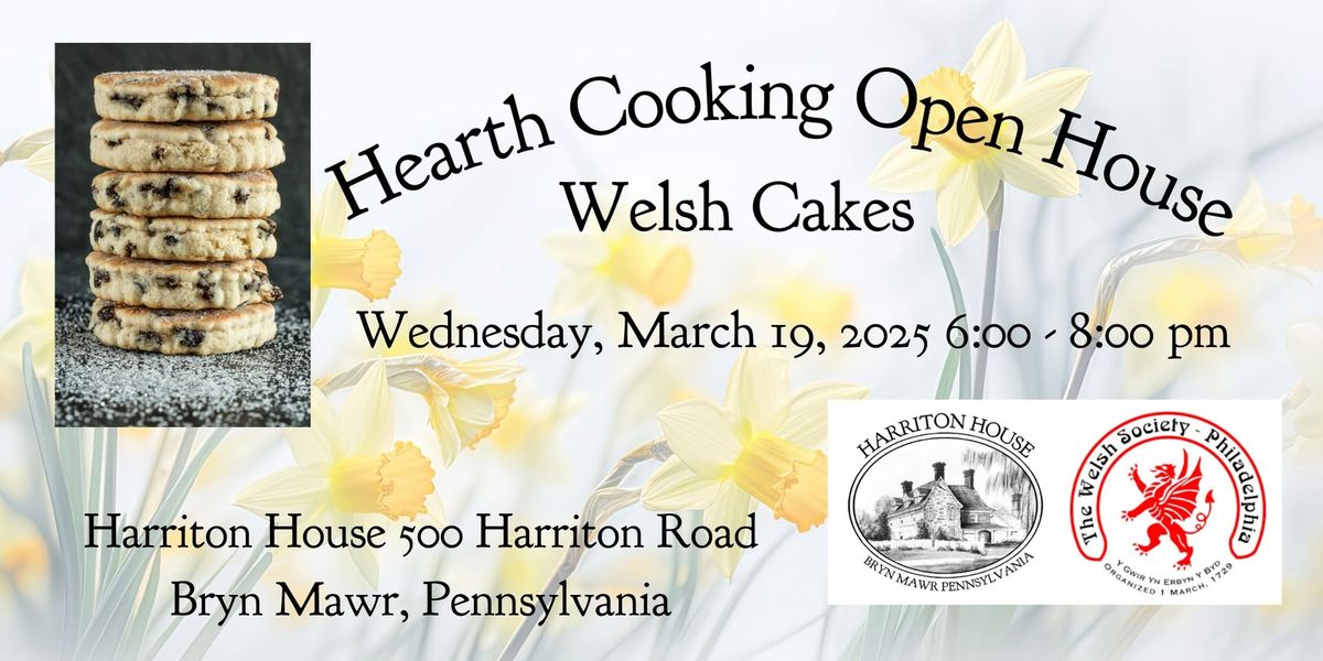 Hearth Cooking Open House:  Welsh Cakes