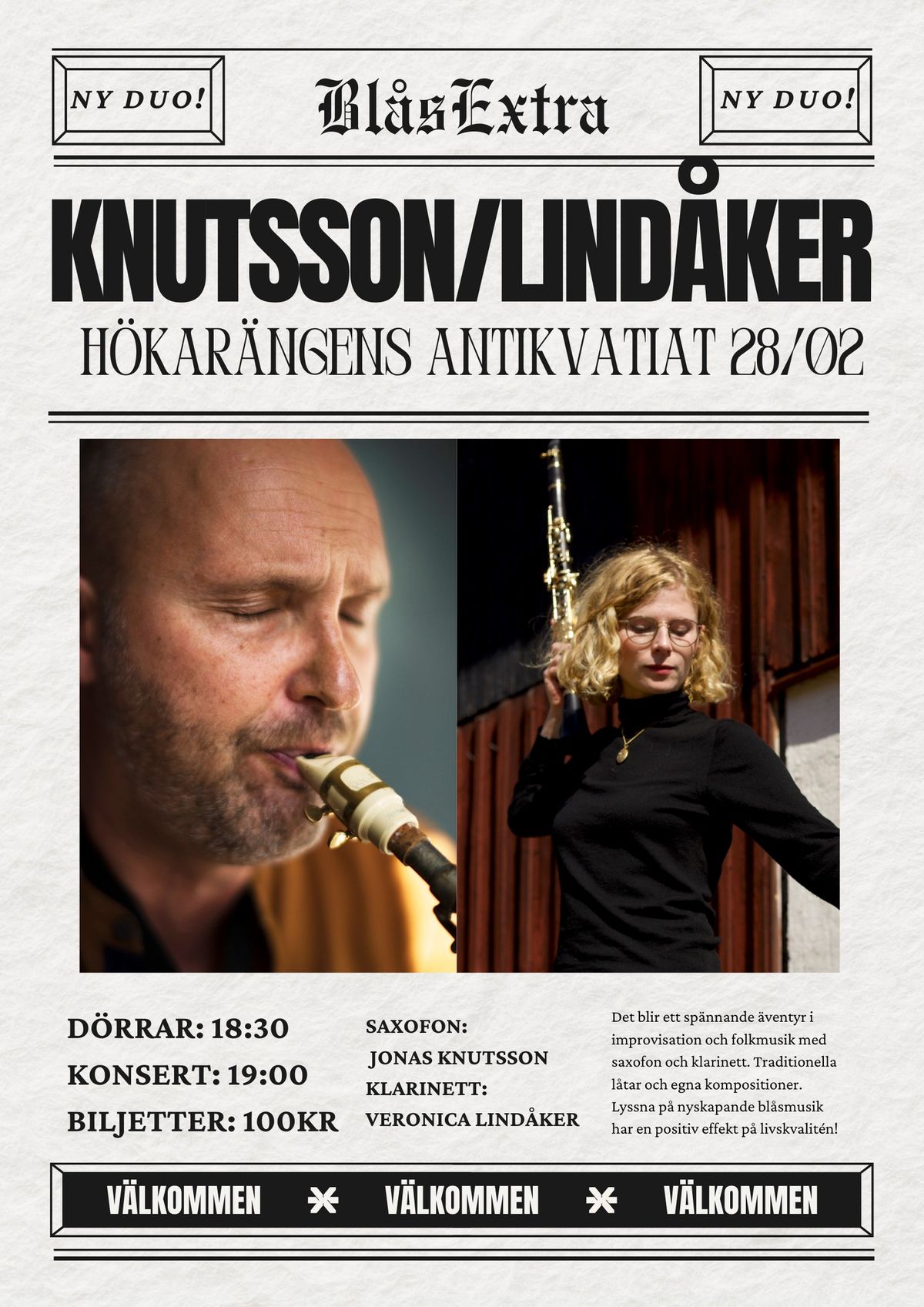 Knutsson\/Lind\u00e5ker LIVE