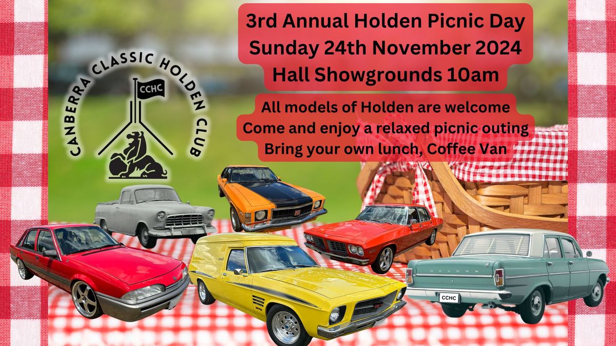 3rd Annual Holden Picnic Day