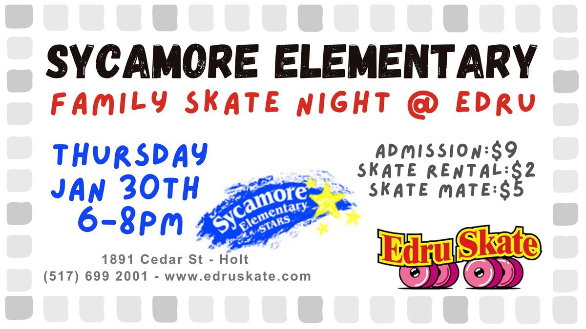 Sycamore Family Skate