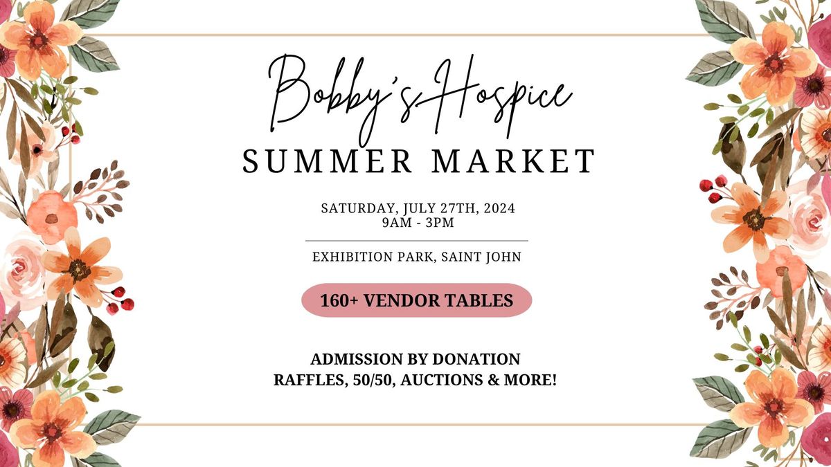 Bobby's Hospice Summer Market 