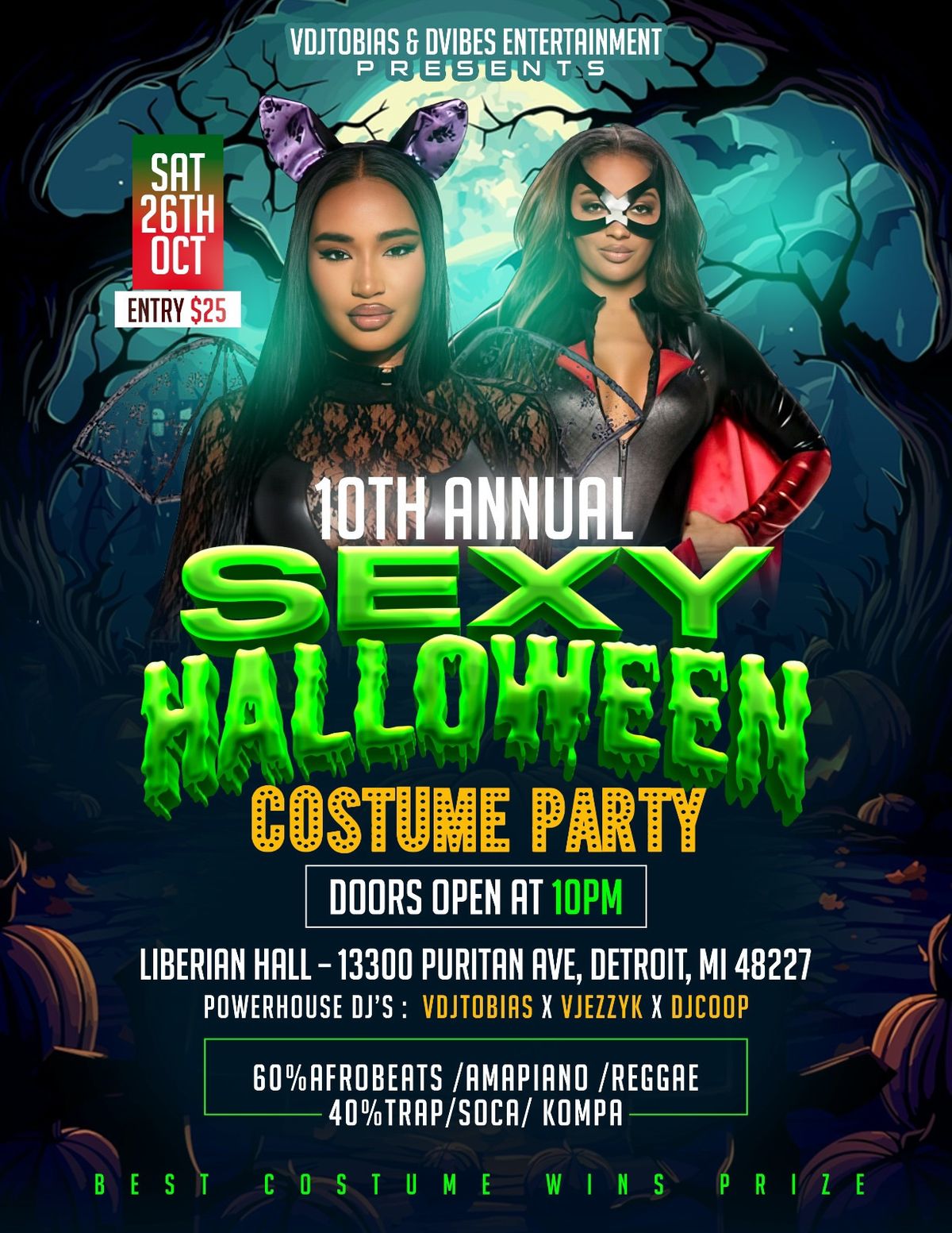 10th annual SEXY HALLOWEEN COSTUME PARTY