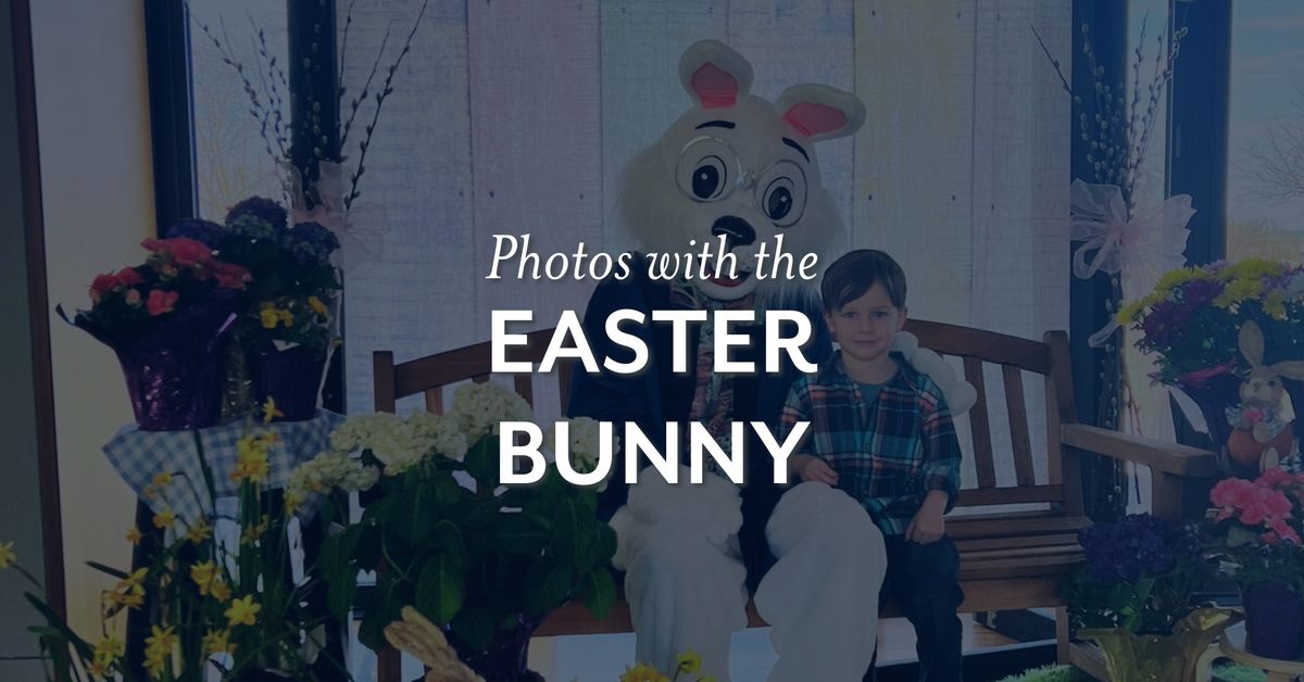 Photos with the Easter Bunny at Ford House