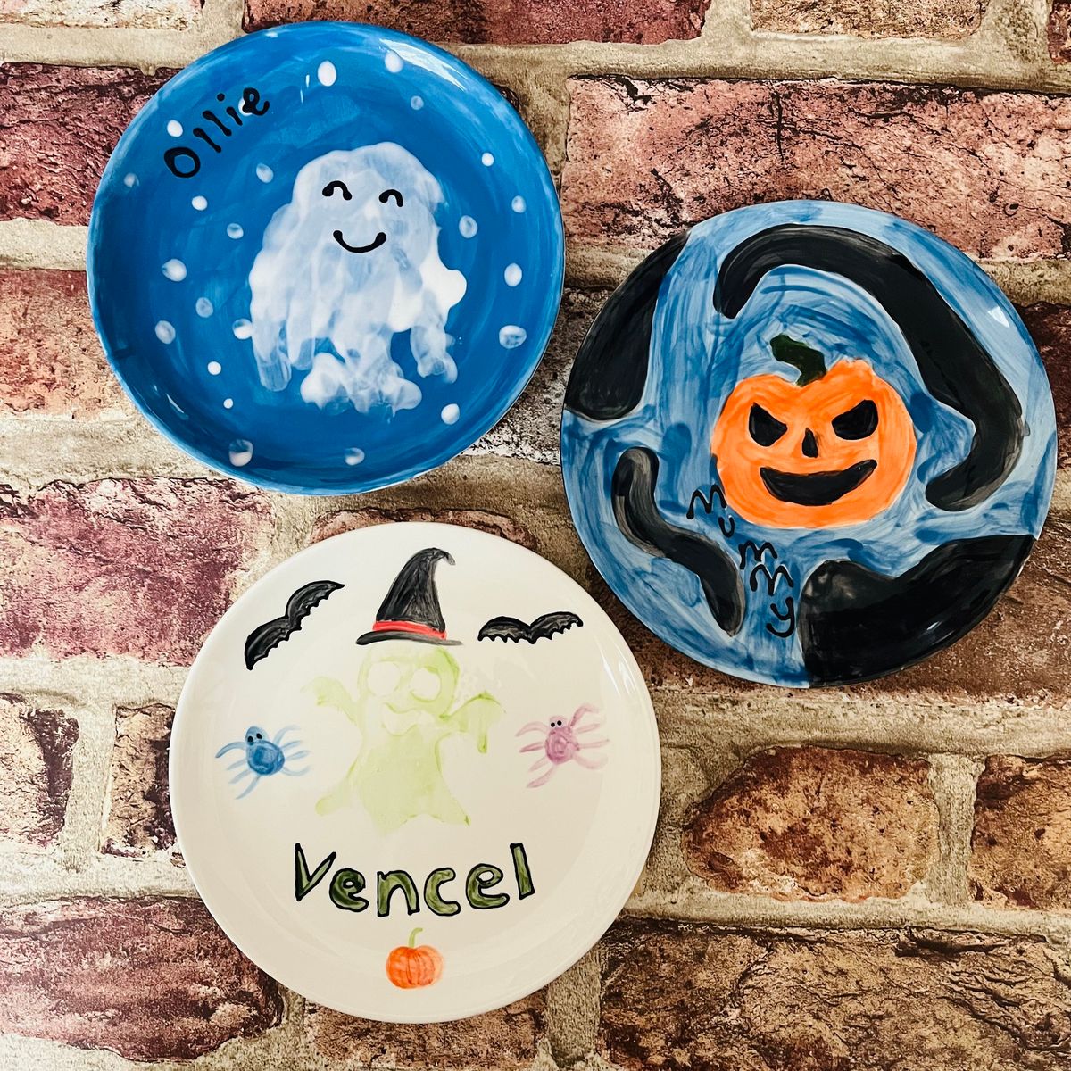 Kids Halloween Pottery Painting at Little Piggies