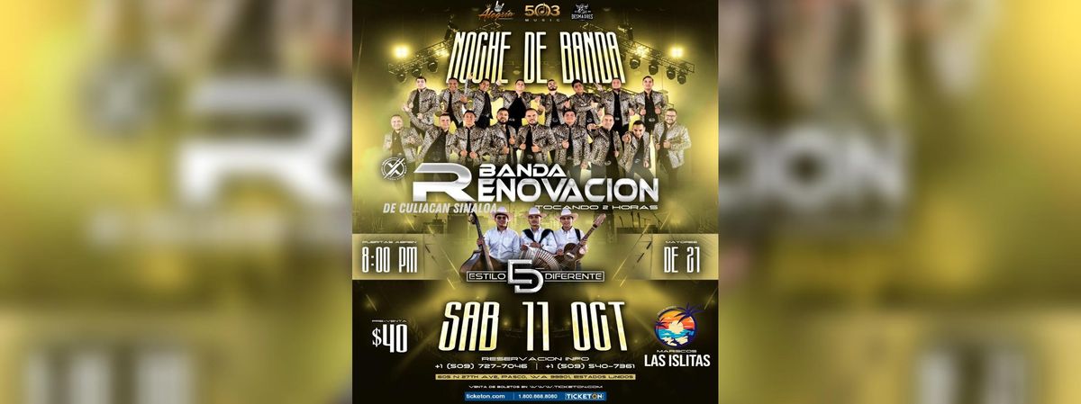 BANDA RENOVACION & ESTILO DIFERENTE
