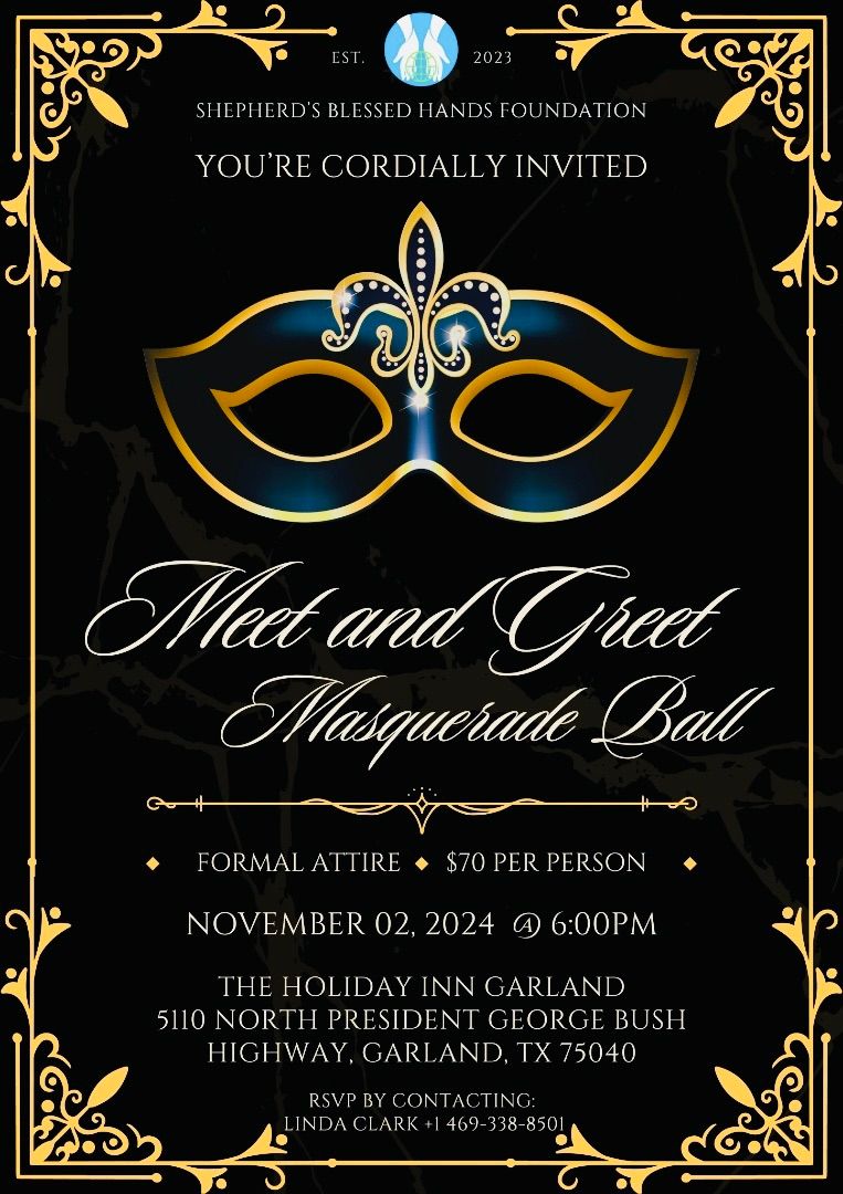 SBHF- Meet & Greet Masquerade Ball