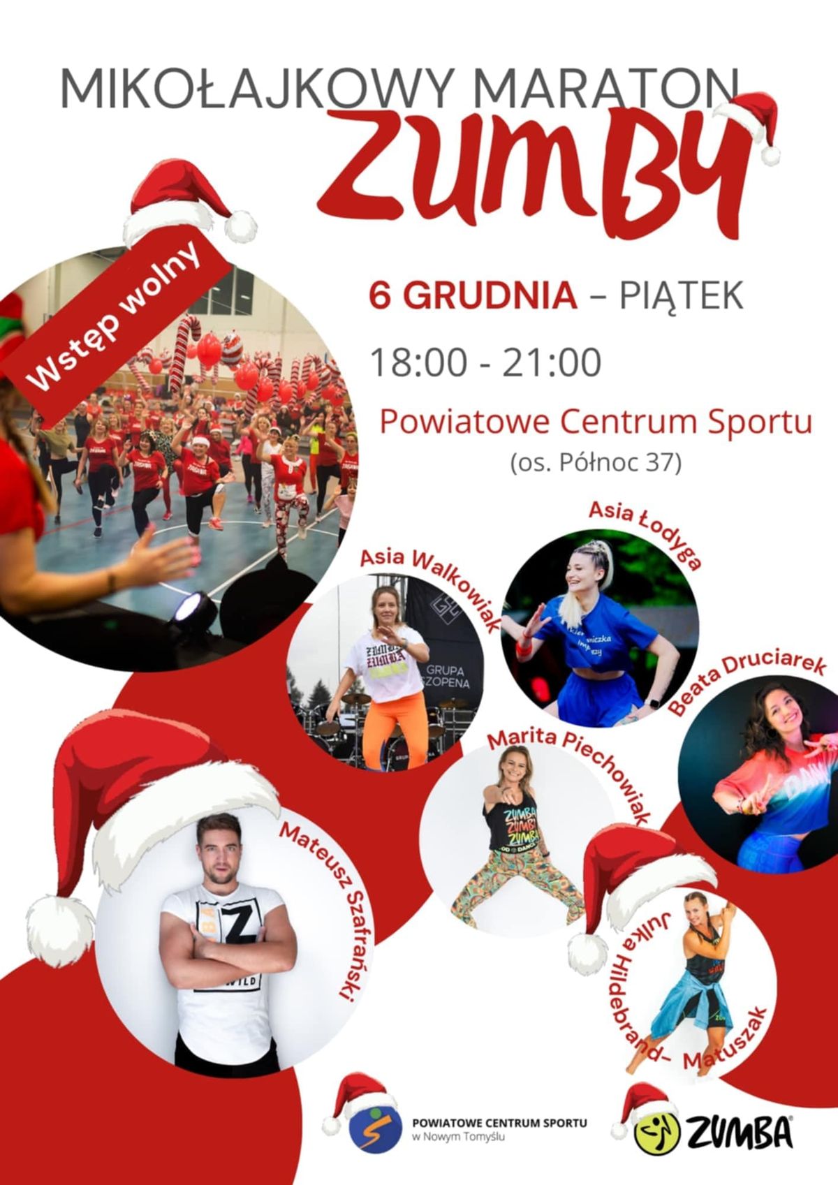 IV Miko\u0142ajkowy Maraton ZUMBA w PCS