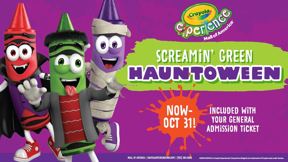 Screamin' Green Hauntoween