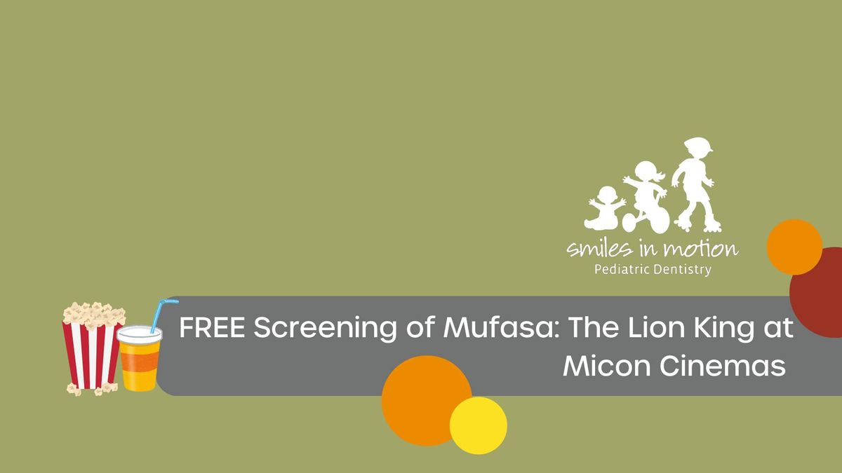 FREE Morning Showing of Mufasa: The Lion King