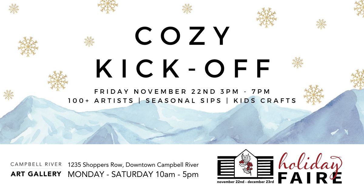 Cozy Kick-off 