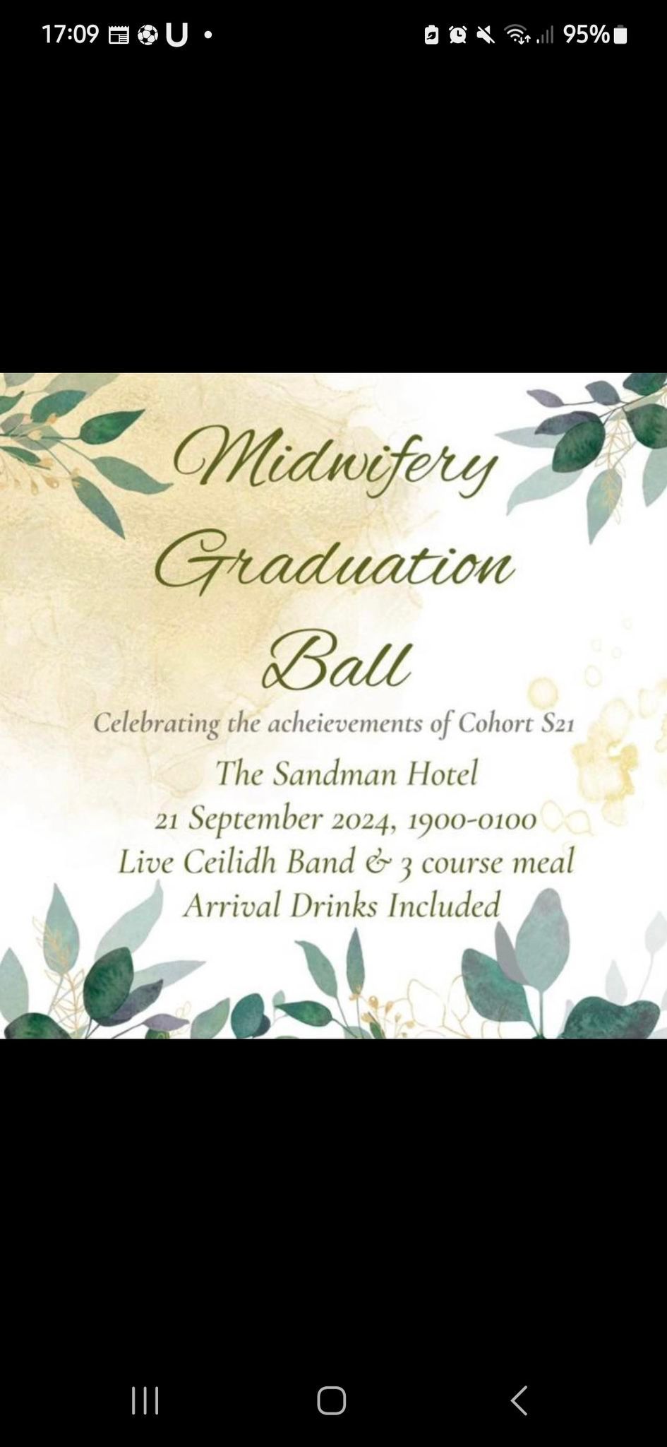 Midwifery 2021 Cohort - Graduation Ball