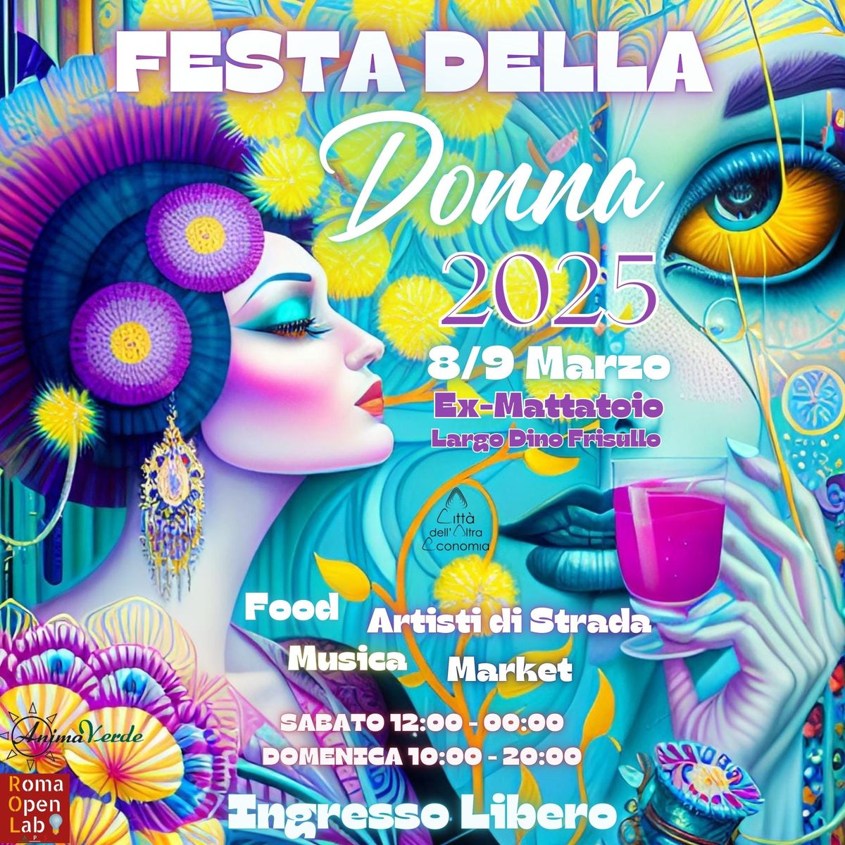 Festa Della Donna 2025 \ud83c\udf3c Ex-Mattatoio | Roma