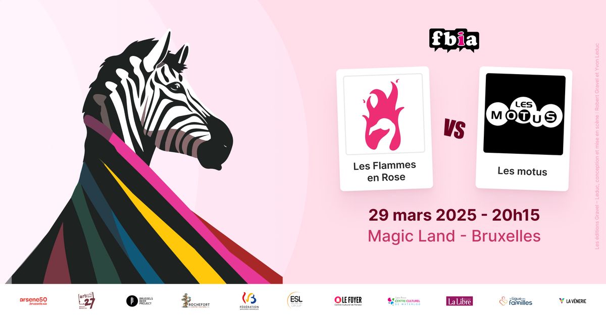 FBIA - Match Championnat d'Improvisation : Flammes en Rose VS Motus