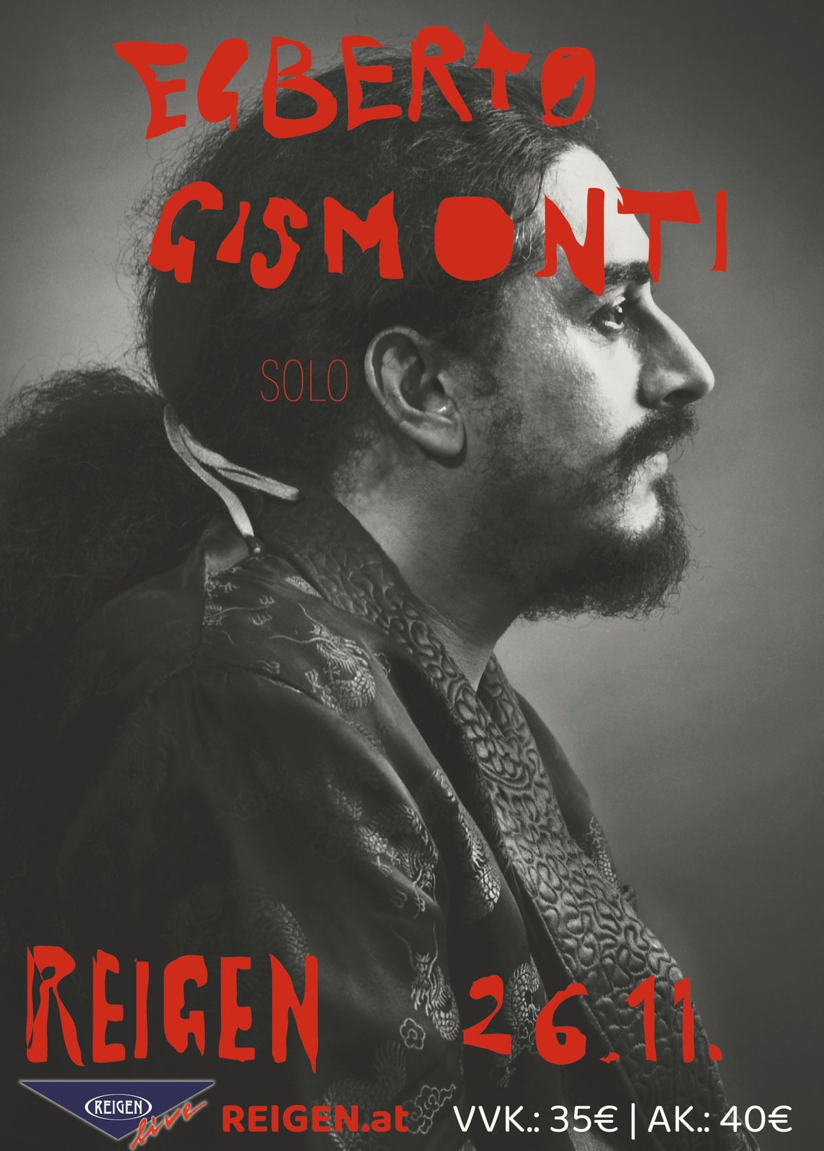 Egberto Gismonti solo + special guest: Daniel Murray git. 