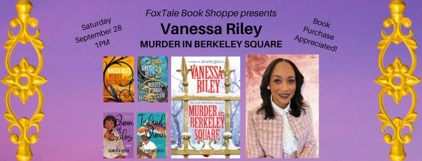 Vanessa Riley, Murder in Berkeley Square