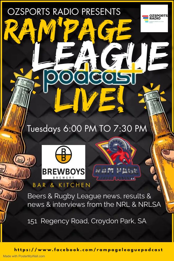 Ram'page League Podcast Live from BrewBoys Brewery 