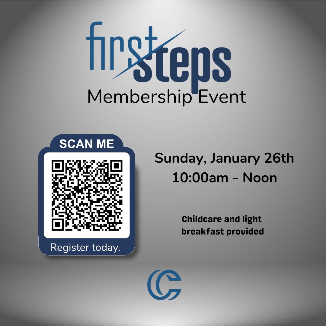 First Steps: Membership Event