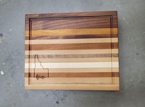 INTRO TO WOODWORKING: SIDE GRAIN CUTTING BOARDS - 8 SPOTS AVAILABLE!