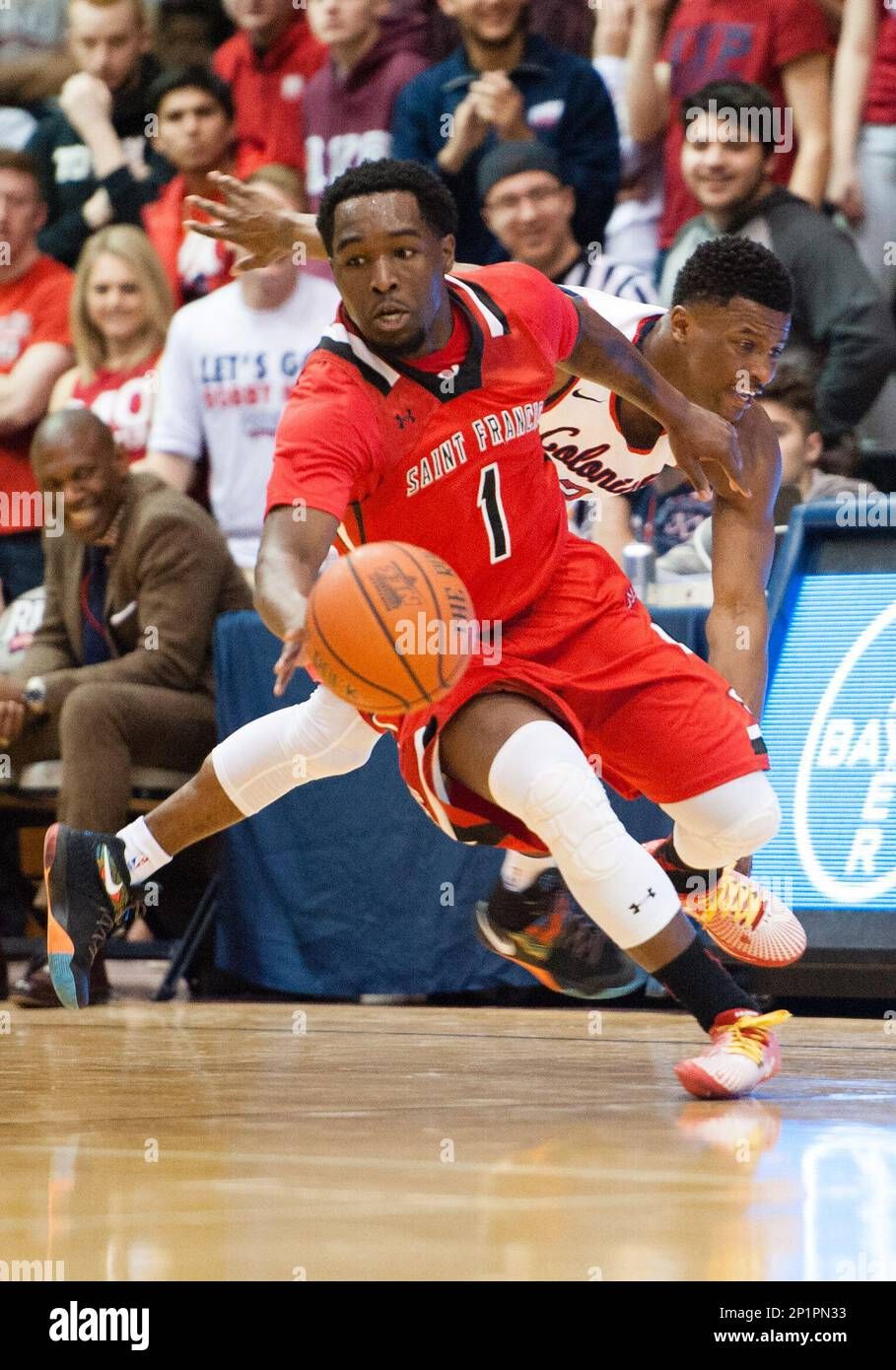 Saint Francis Red Flash at Robert Morris Colonials Mens Basketball at UPMC Events Center